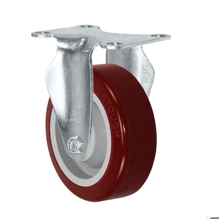 Durastar Caster; 4 x 1.25 Rigid Fork; 4 x 1.25 DURATOUGH Polyurethane l Polyole 21CR414PTU11J-01